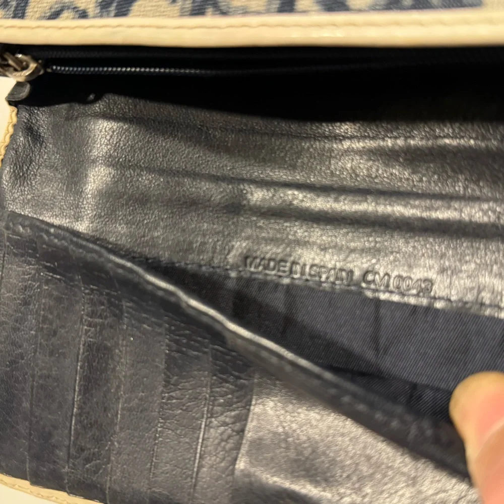 Dior trotter long wallet with provided sling